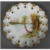 Image 1 : PALM BEACH Handpainted Openwork Plate
