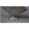 Image 4 : 19th Century French Silver Fan Menu Holder