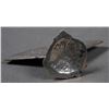 Image 5 : 19th Century French Silver Fan Menu Holder