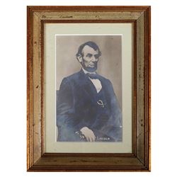 ABRAHAM LINCOLN, Real Photo Postcard