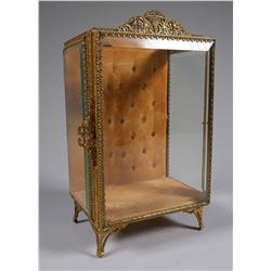 Antique French Upright Jewelry Casket