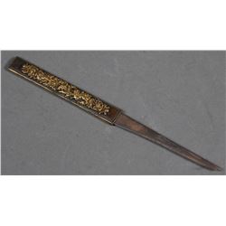 Antique Japanese KOZUKA Mixed Metal Knife