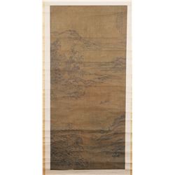 CHINESE SCROLL PAINTING, Landscape