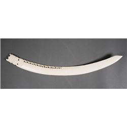 Elephant Tusk Carved Ivory Sword