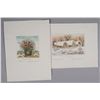 Image 1 : (2) JOSIP GENERALIC, Colored Etchings