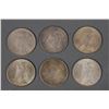 Image 2 : (6) US PEACE Silver Dollar $1 Coins