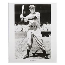 JOE DIMAGGIO Signed Photo JSA LOA