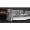 Image 3 : (2) Custom Fixed Blade Damascus Steel Knife