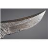 Image 4 : (3) Custom Fixed Blade Damascus Steel Knife