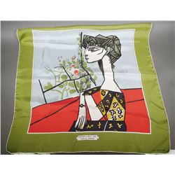 Vintage PICASSO Silk Scarf