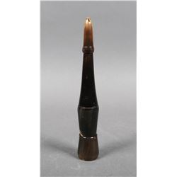 18th Century Horn Traveling Pen & Inkwell