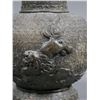 Image 2 : CHINESE BRONZE VASE, Foo Dogs