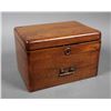 Image 1 : 18c Antique Smoking Caddy Burl Walnut