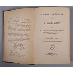 BOOK: Mississipi River, Discovery, 1852