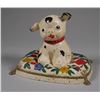 Image 1 : Hubley Cutie Dog on Pillow Cast Iron Bank