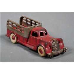 HUBLEY Cast Iron Toy Stake Truck