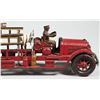 Image 2 : Large KENTON Cast Iron Toy Fire Ladder Truck