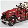 Image 4 : Large KENTON Cast Iron Toy Fire Ladder Truck