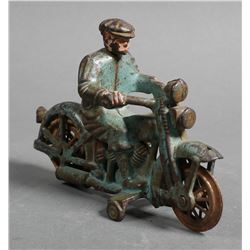 HUBLEY Cast Iron Toy Harley Davidson Motorcycle