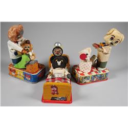 Dentist, Barber, Sleeping Baby Bear Battery Op