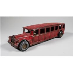 ARCADE Cast Iron Toy Fageol Safety Coach Bus