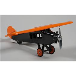 DENT Cast Iron Toy Airplane â€œLucky Boyâ€