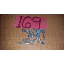 Assorted Mounted Grinding Wheels shank 1/8"