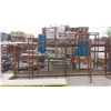 Image 1 : Steel racking around 20' x 69" plus other Steel Racking around