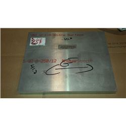 Aluminum Bloc 15"5/8 x 12"5/8 x 1.25"