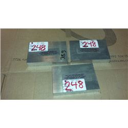 Aluminum Bloc 6" x 4" x 1"