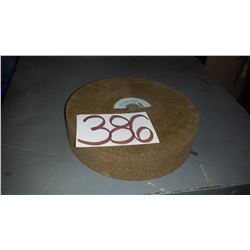 Satidur 8" Diam x 2" Thick Unmounted Buffing Wheel 1/2" Arbor Hole