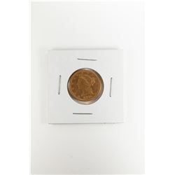 1890-CC $5 Liberty Head Half Eagle Gold Coin