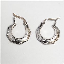 Hoop Earrings, Suggested Retail Value $80