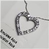 Image 2 : Silver Simulation Aquamarine 18" Necklace, Suggested Retail Value $100