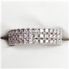 Image 1 : Silver Pink Cz Ring (~Size 6), Suggested Retail Value $100