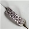 Image 2 : Silver Pink Cz Ring (~Size 6), Suggested Retail Value $100