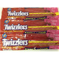 Twizzlers Pull n Peel Extra Long Licorice (3 x 652g)