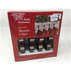 Winter Wonderland Mantle Clips