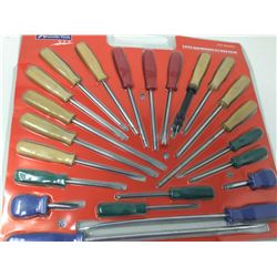 22 Piece Screwdriver Set