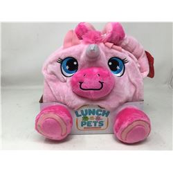 Lunch Pets Plush Lunchbox-pink