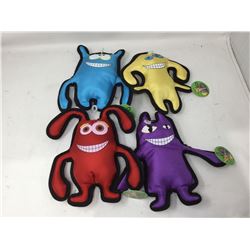 Lot of Canvas Dog Toys (4)