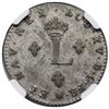 Image 2 : 1739-D French Colonies Sou Marque, Lyon mint, Vlack 71, R1, NGC XF details