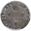 Image 2 : 1739-V French Colonies Sou Marque, Troyes mint, Vlack 191, R3, PCGS VF30