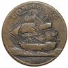 Image 2 : Pair of Tokens: 1781 North American Token VF20 & 1820 Ireland Halfpenny Token net F12
