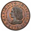 Image 1 : (c. 1860s) Idler Copy Lord Baltimore Denarium, Kenney 2, W-15660, R4, MS63