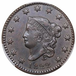 1822  N-7  R3  PCGS AU55.  EAC VF35