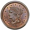 Image 1 : 1848  N-2  R1  PCGS MS66BN CAC.  EAC MS64