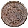 Image 2 : 1857  N-4  R1  PCGS MS64BN CAC.  EAC MS63