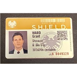 Agents of S.H.I.E.L.D. (2013 2020) - Agent Grant Ward (Brett Dalton) I.D Card