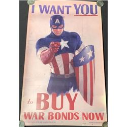 Captain America: The First Avenger (2011) - Captain America War Bonds Poster
